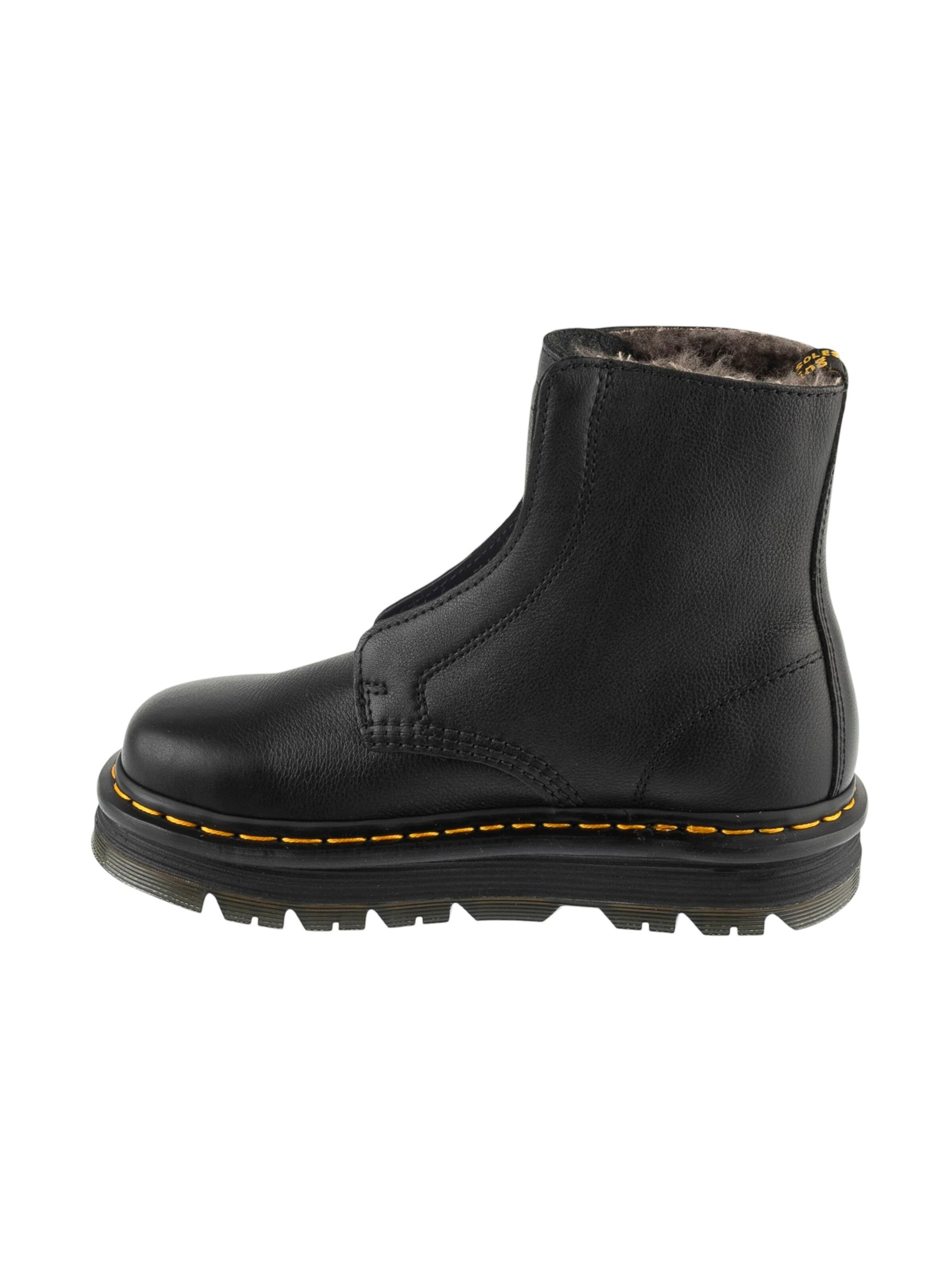 Dr. Martens Enkellaarsje 'Dr. Martens ZebZag Laceless WL Low Boot' in Zwart