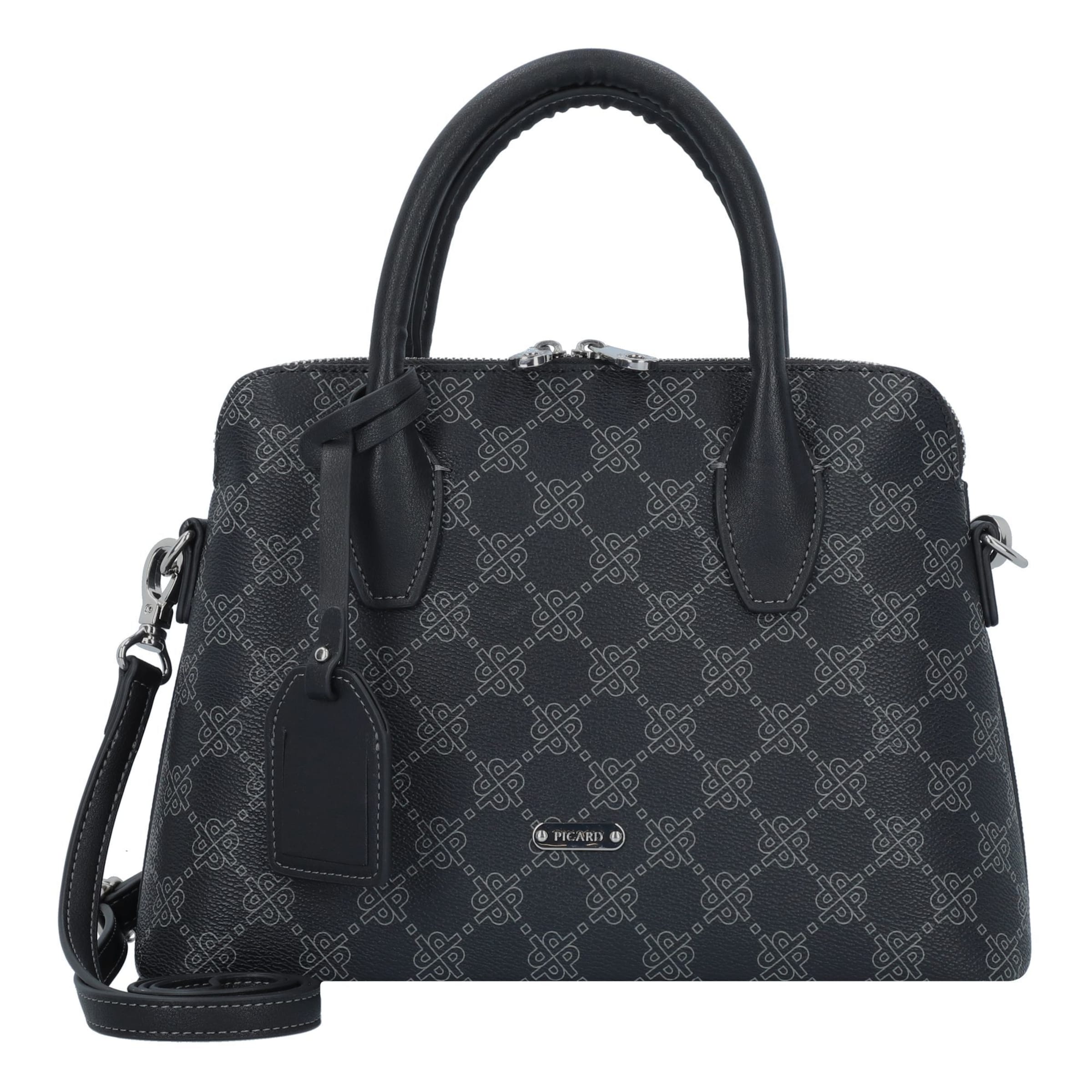 Picard Handtasche in Schwarz: Vorderseite