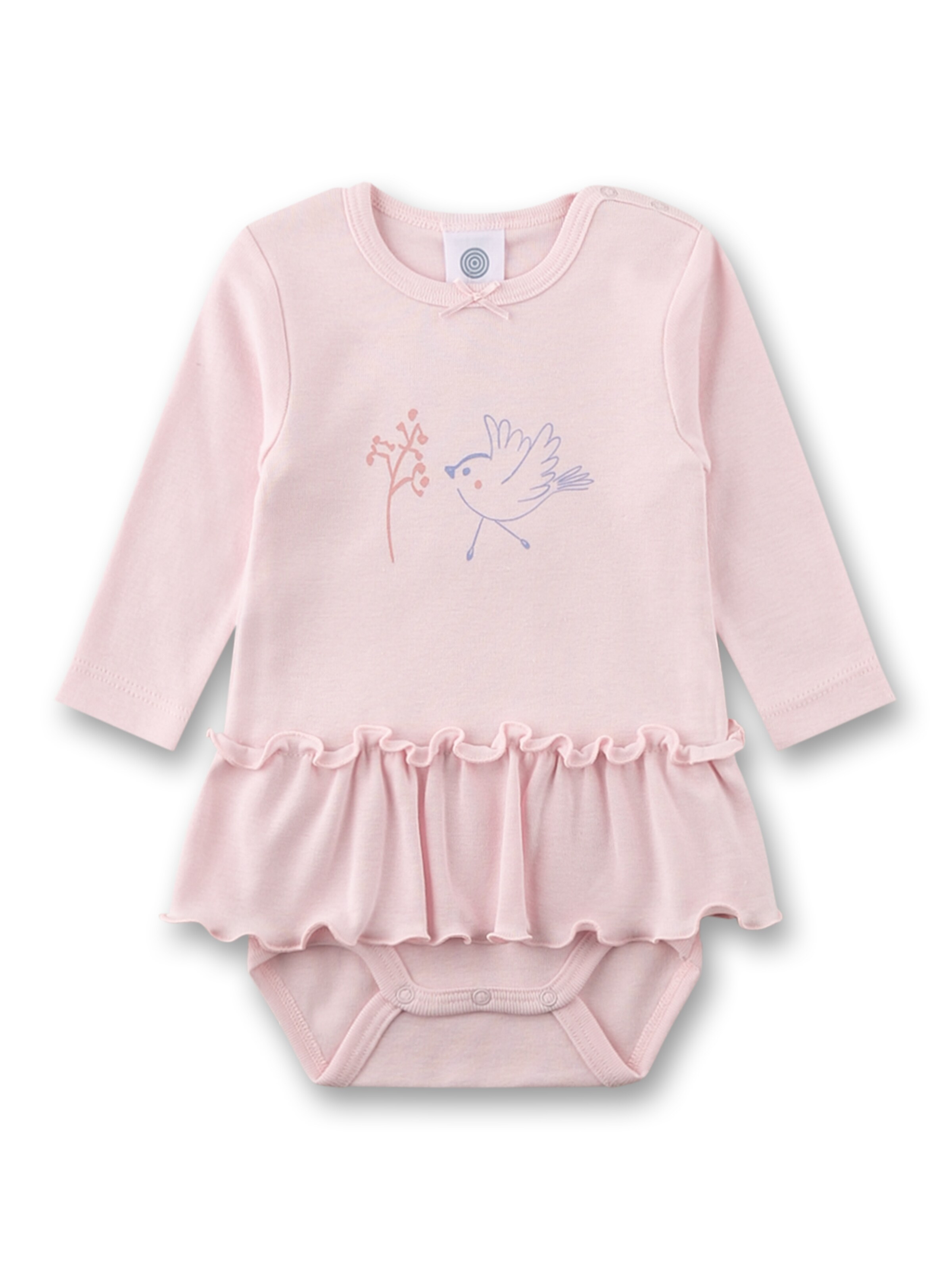 Sanetta Romper/bodysuit in Pink: front