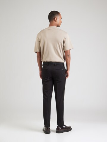 SCOTCH & SODA Конический (Tapered) Плиссированные брюки в Черный: сзади