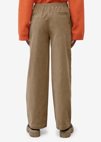 Marc O'Polo Wide leg Pants in Brown