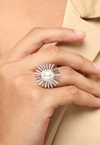 SOHI Ring ' Donaldina ' i silver: framsida