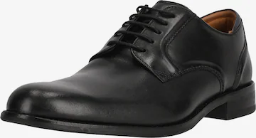 juoda CLARKS Batai su raišteliais 'CraftArlo Lace': priekis