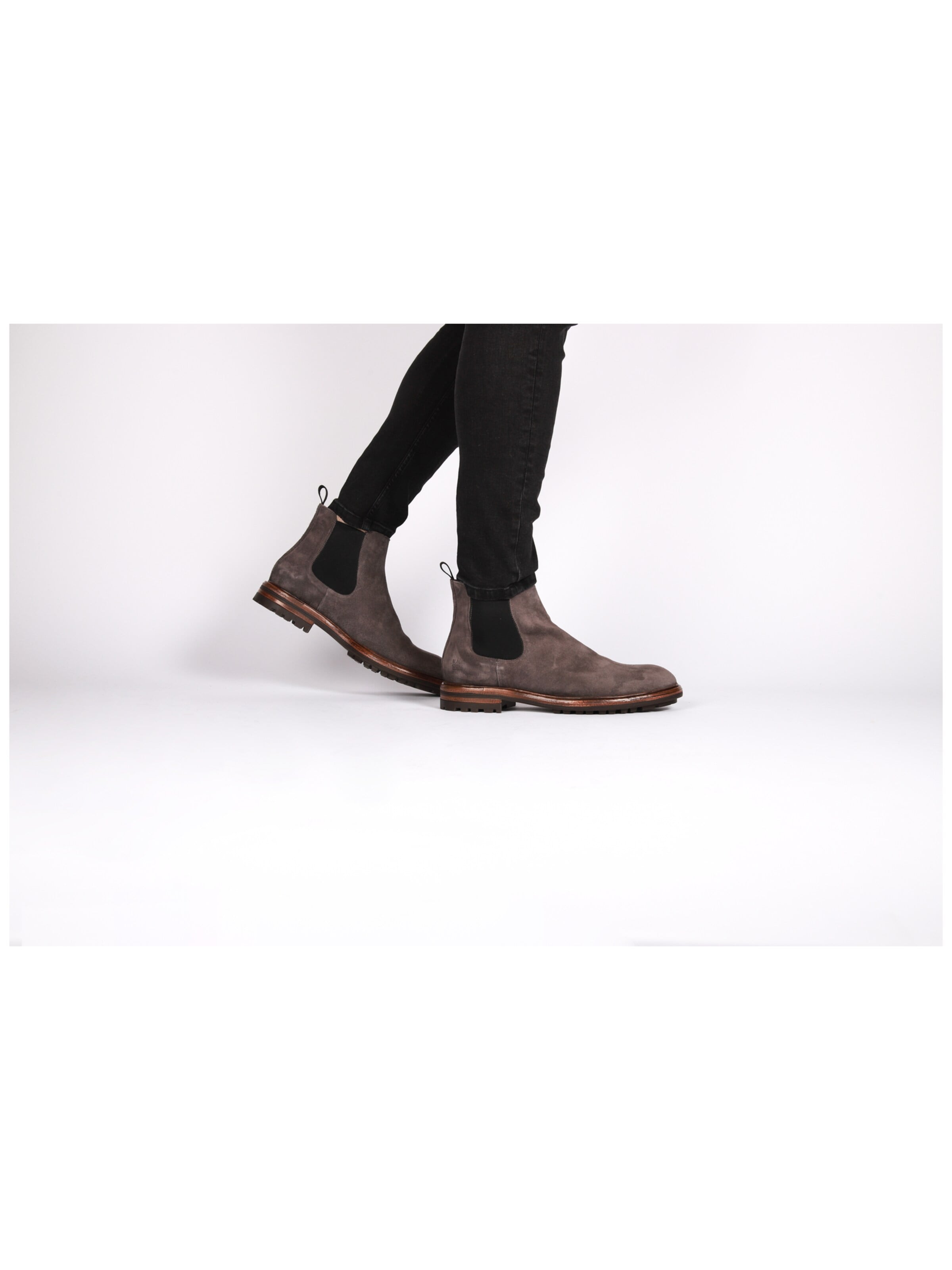 BLACKSTONE Chelsea boots 'GREG' in Grey