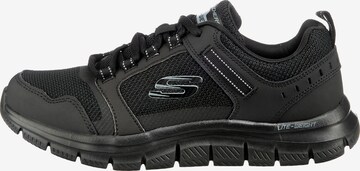 SKECHERS Rövid szárú sportcipők - fekete