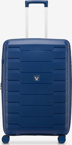 Roncato Trolley 'Skyline 2.0' in Blau: Vorderseite