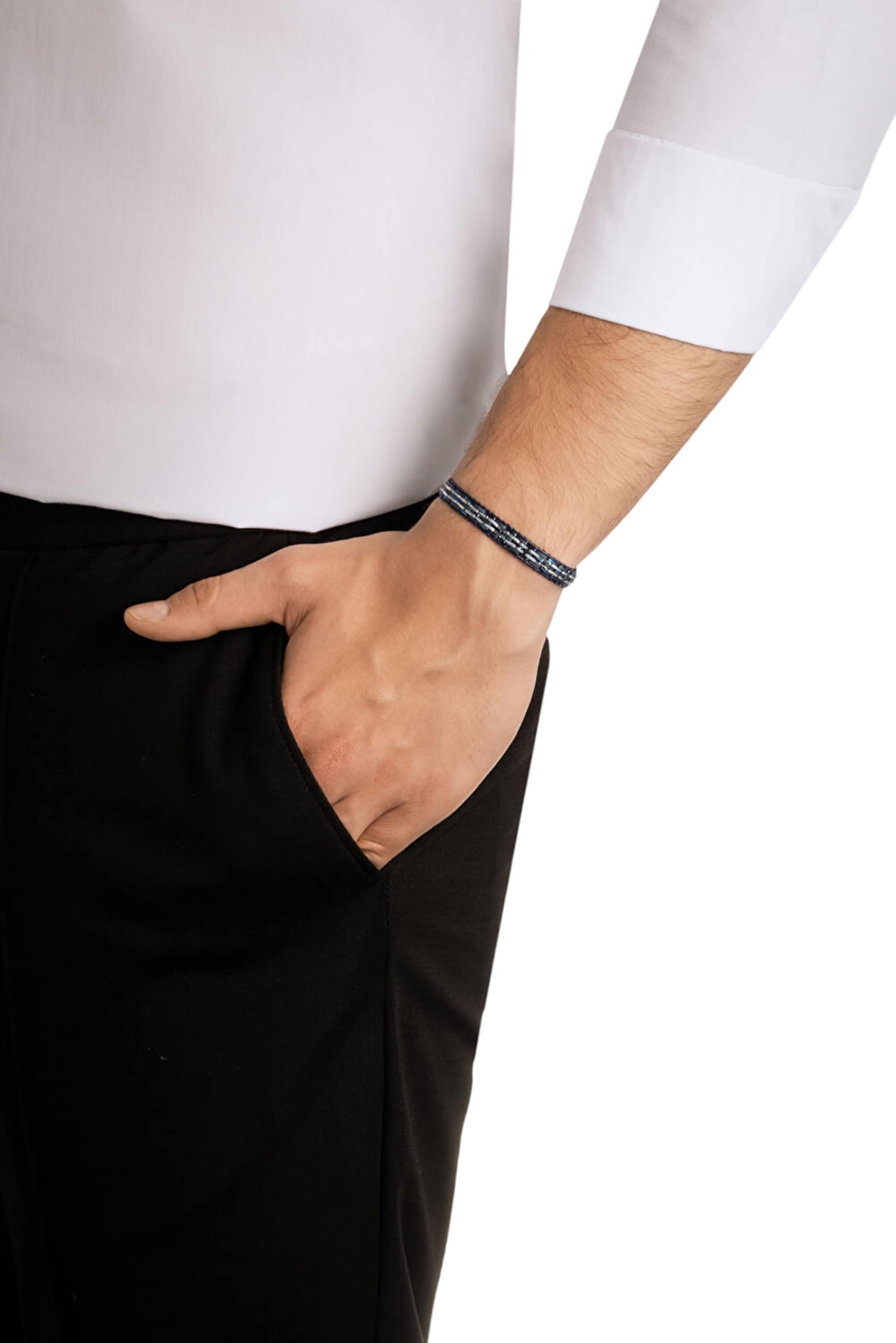 So Chic Armband in Blau