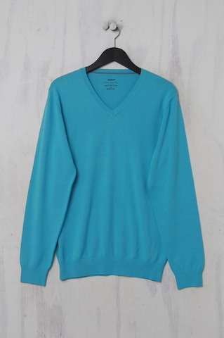 CELIO Baumwoll-Pullover M in Blau: predná strana