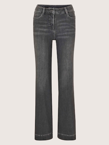 MADELEINE Wide leg Jeans in Grey: front