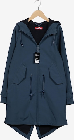 Derbe Mantel XS in Blau: Vorderseite