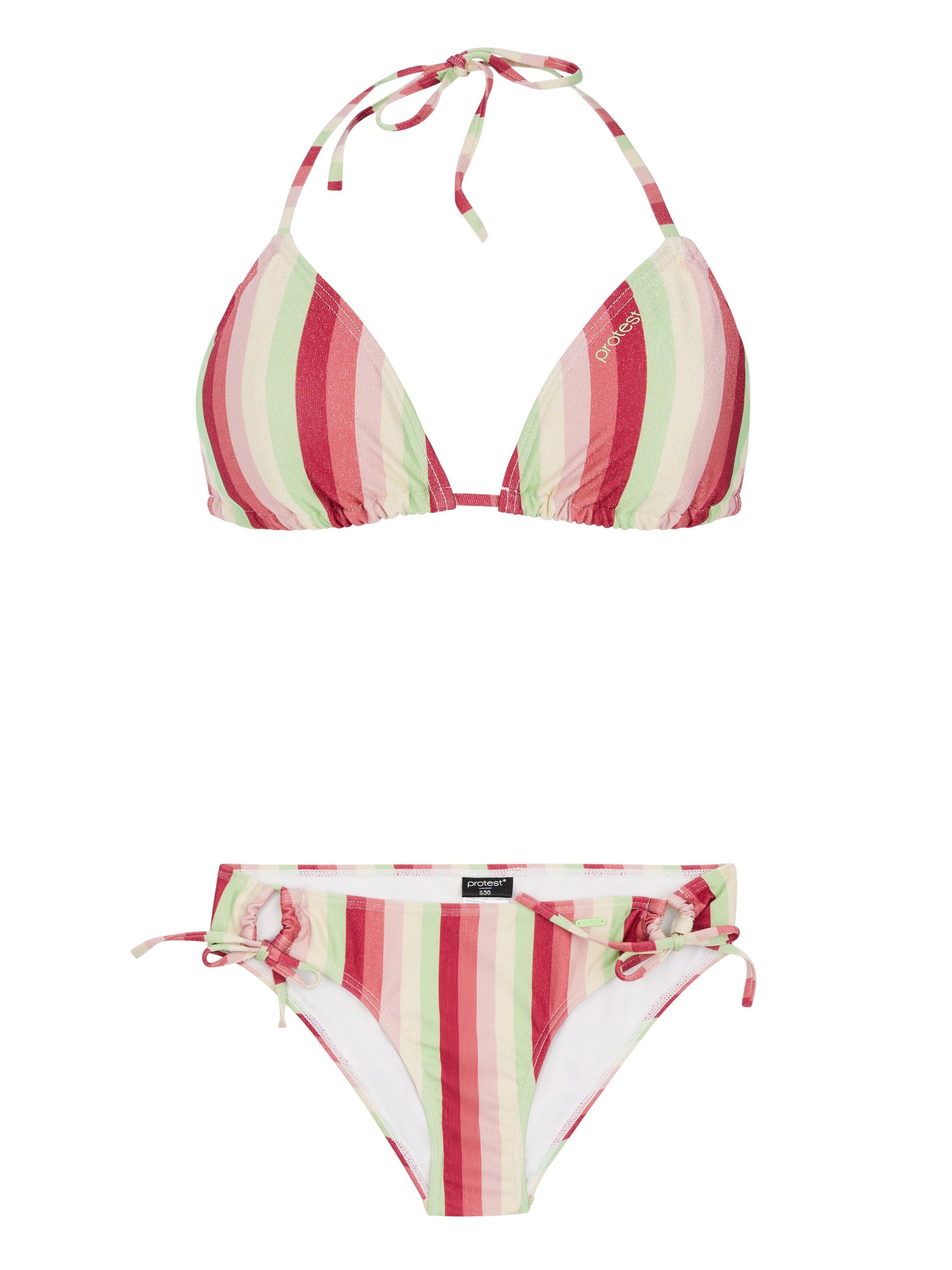 PROTEST Triangle Bikini 'PRTMOLA' in Pink: front