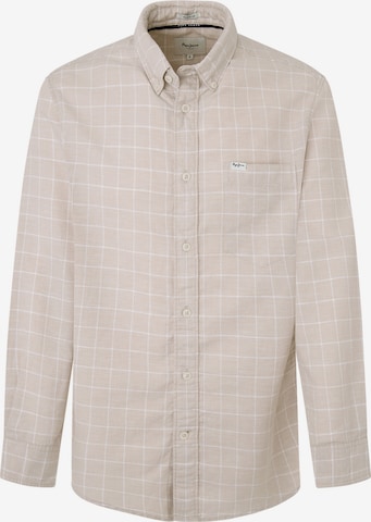 Pepe Jeans Regular Fit Hemd 'PATTISON' in Beige: predná strana