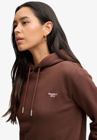 Superdry & Co Sweatshirt in Bruin