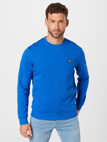 Lyle & Scott Majica | modra barva: sprednja stran