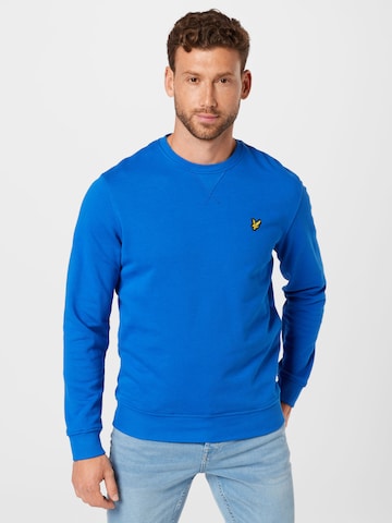 Lyle & Scott - Sweatshirt em azul: frente