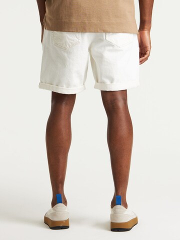 CHASIN' Loose fit Jeans 'Orion.s Sand' in White