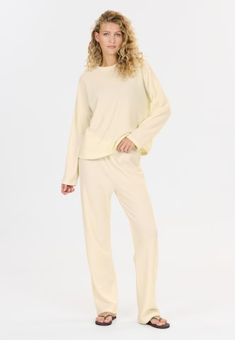 Athlecia Athletic Sweatshirt 'Cardall' in Beige