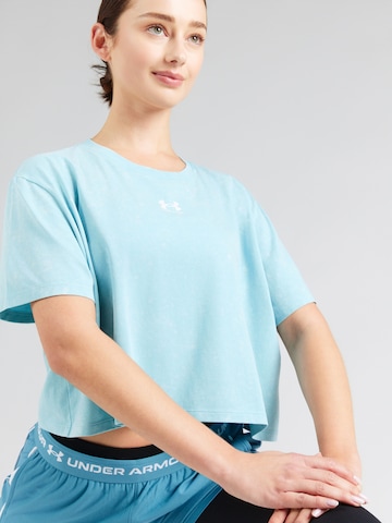 UNDER ARMOUR Funkčné tričko 'Rival' - Modrá