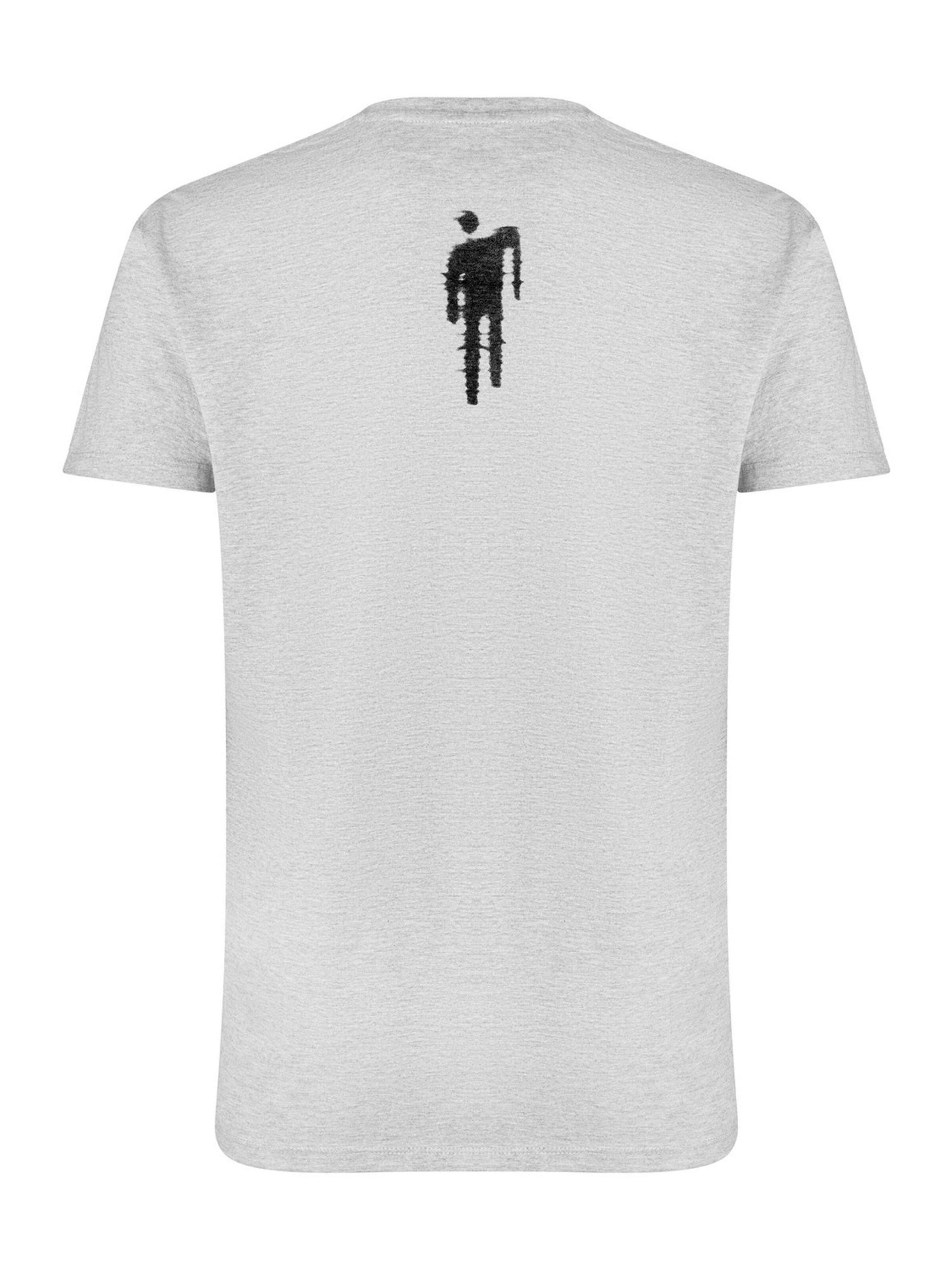 Billie Eilish Shirt 'Billie Eilish Blur Organic T-Shirt' in Grey