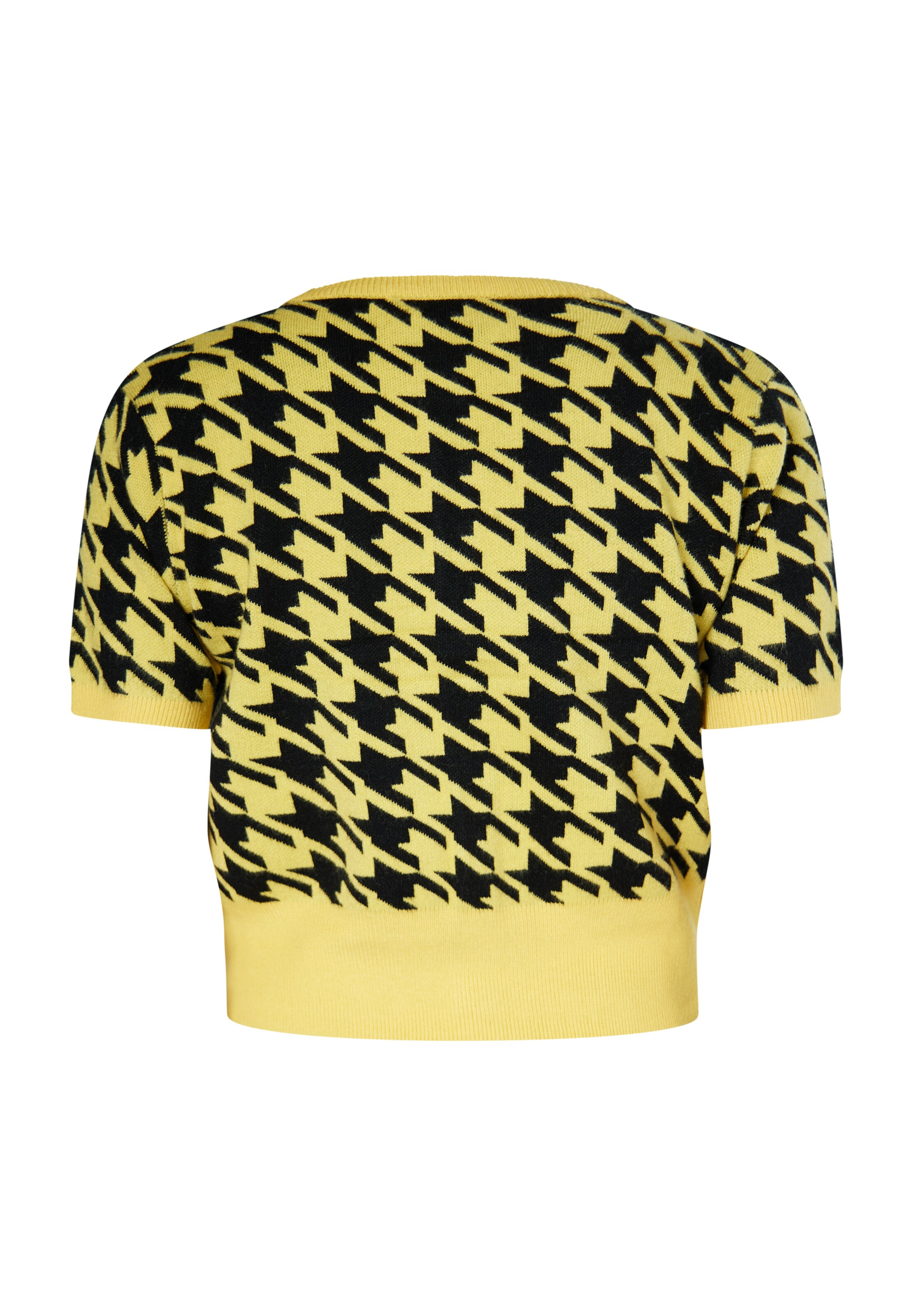 Geacă tricotată de la myMo ROCKS pe galben