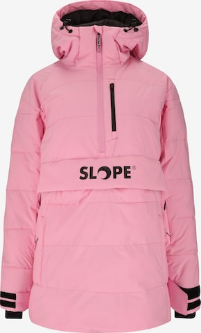 SLOPE Sportjas 'Thumper' in Roze: voorkant