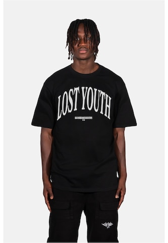 Lost Youth T-shirt 'Classic V.1' i svart: framsida