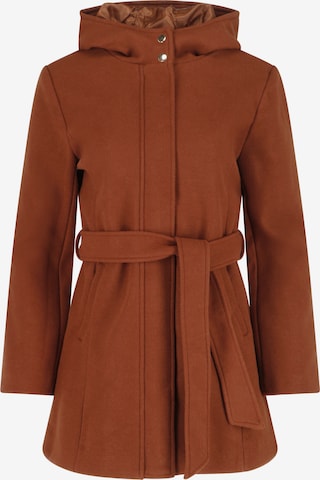 LolaLiza Between-Seasons Coat in Brown: front