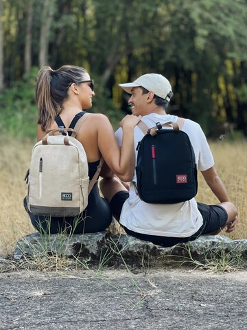 Sac à dos 'Small Hemp Backpack in Black' 8000kicks en noir