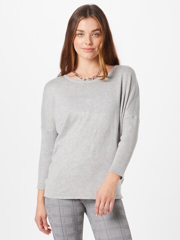 SAINT TROPEZ - Jersey 'Mila' en gris: frente