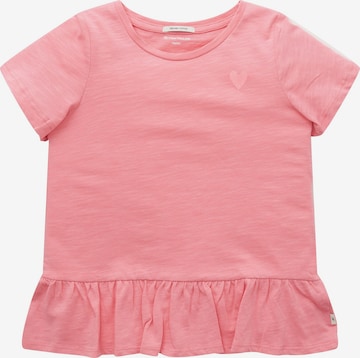 T-Shirt TOM TAILOR en rose : devant