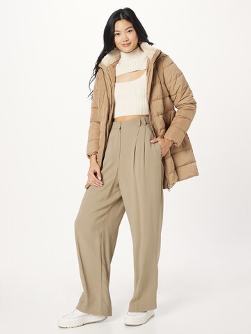 VERO MODA Vinterfrakk i beige