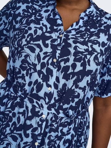 ONLY Carmakoma Dolga srajca 'CARYASMIN' | modra barva