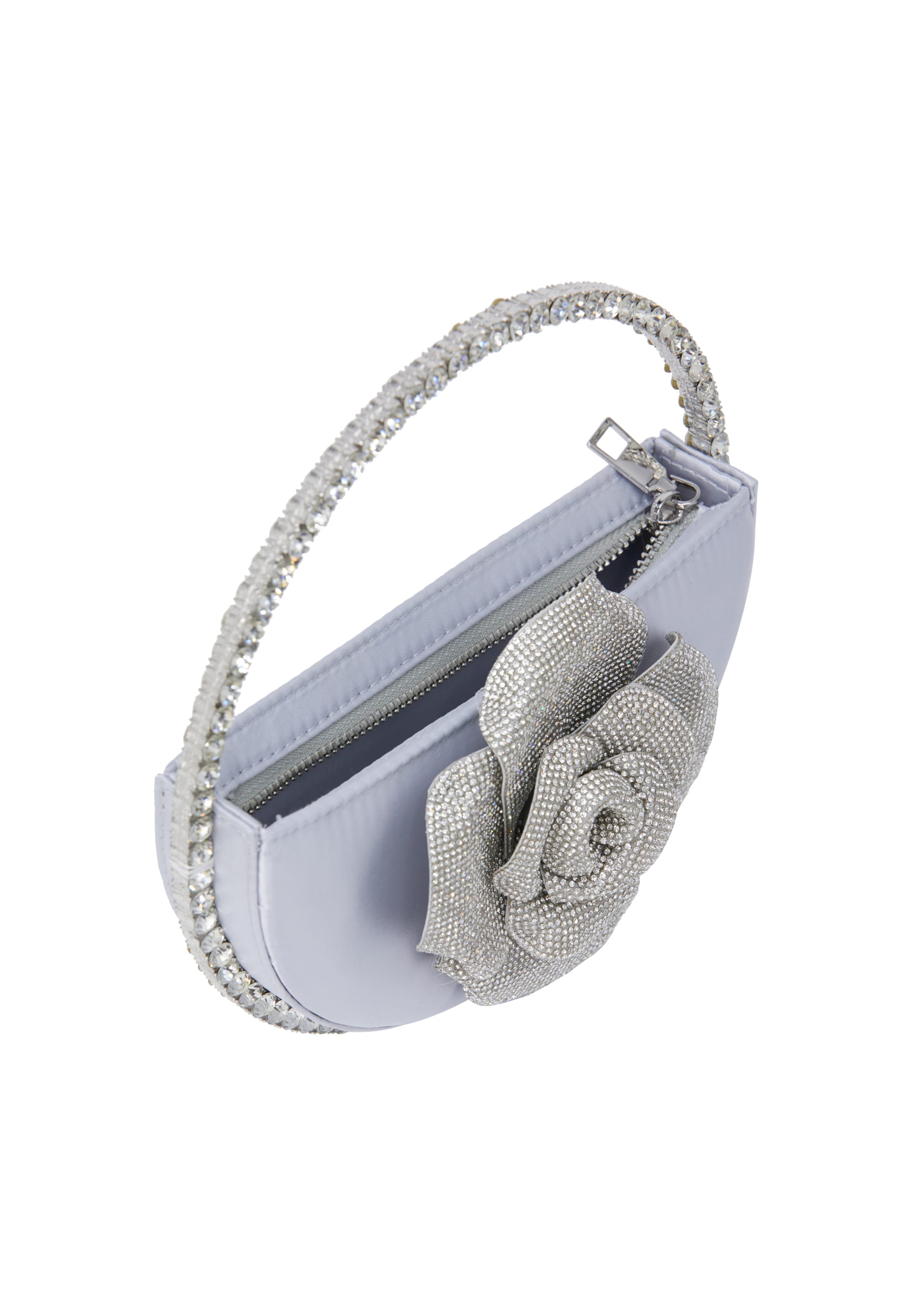 KRZY Τσάντα χειρός σε ασημί