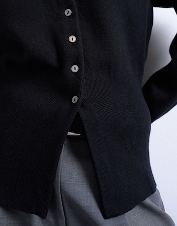 TOPSHOP Вязаная кофта в Черный