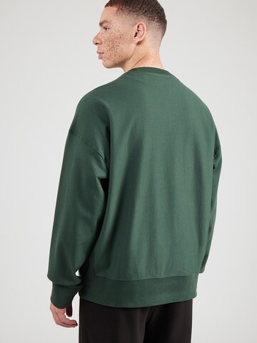 Calvin Klein Jeans Mikina - Zelená: zadná strana