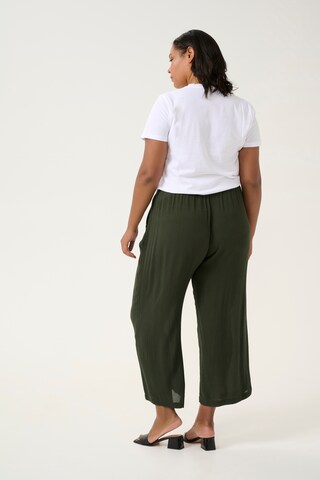KAFFE CURVE Loosefit Hose 'Dacina' in Grün