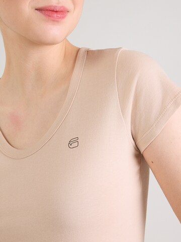 G-STAR T-shirt i beige