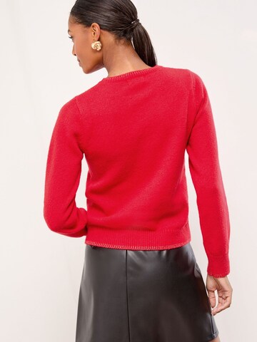 Lipsy Sveter - Červená