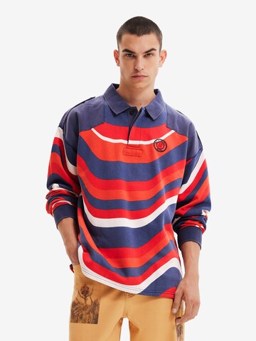 Desigual - Sweatshirt 'Eduard' em azul: frente