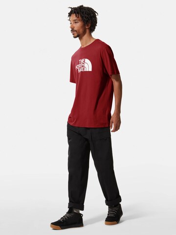 THE NORTH FACE Regular Fit Shirt 'Easy' in Rot