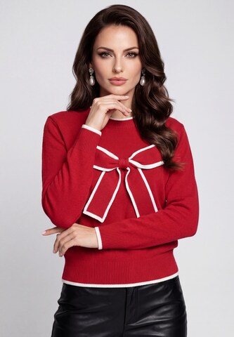 faina - Pullover em vermelho: frente