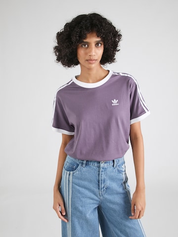 ADIDAS ORIGINALS T-shirt 'Adicolor Classics' i lila: framsida