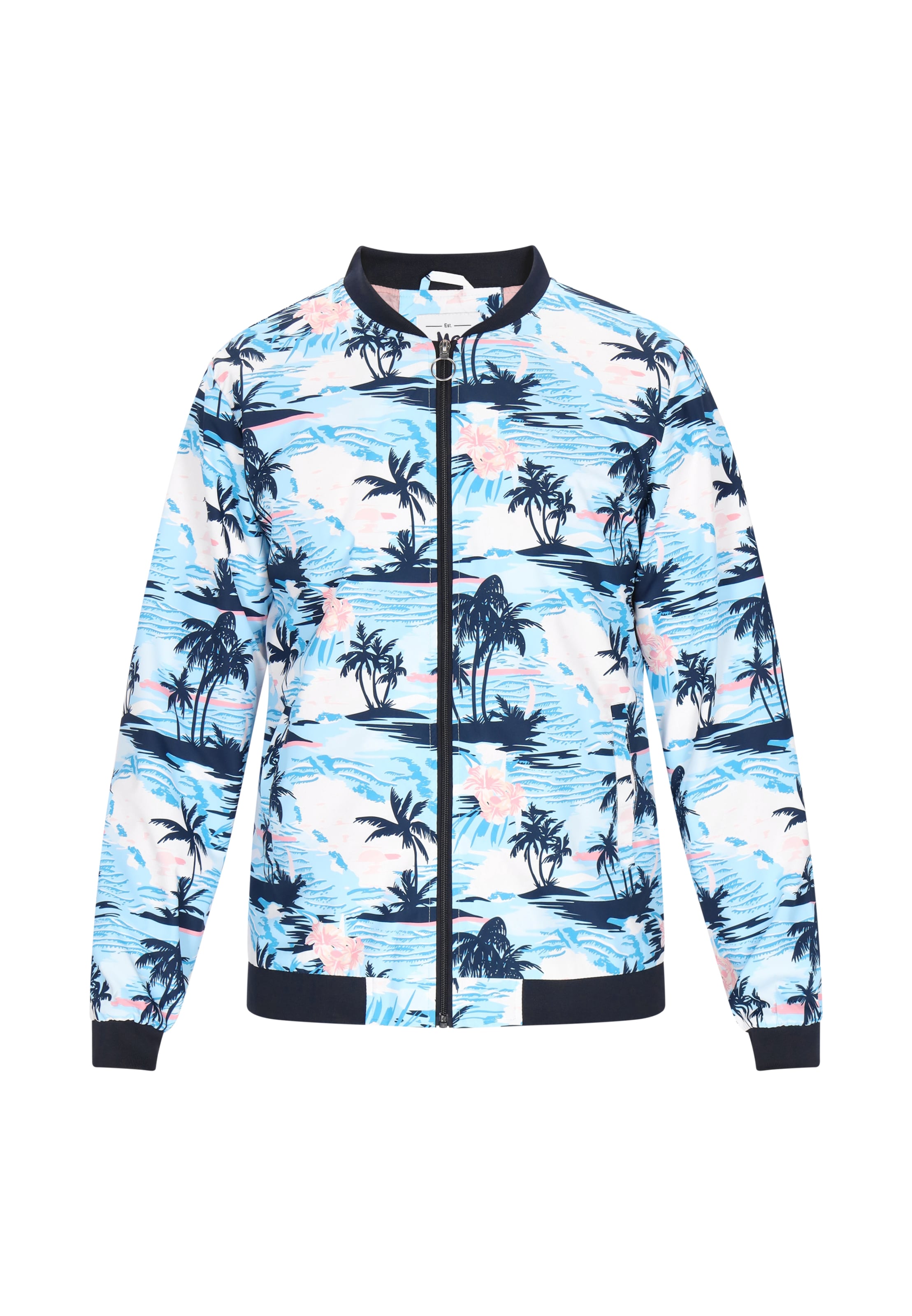 MO Демисезонная куртка в Синий: спереди