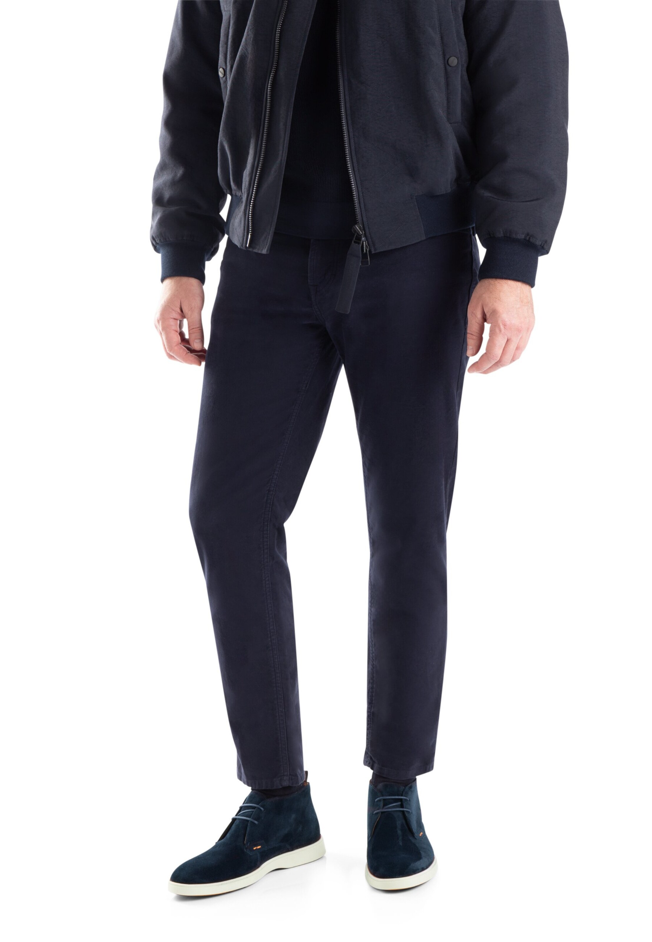 LLOYD Schnürschuh 'HORACE' in Blau: Vorderseite