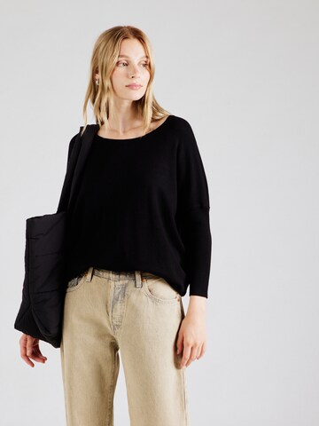 Pull-over 'JONE' Freequent en noir : devant