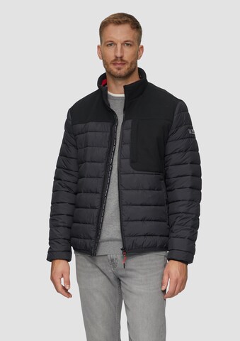 Veste mi-saison s.Oliver en noir : devant