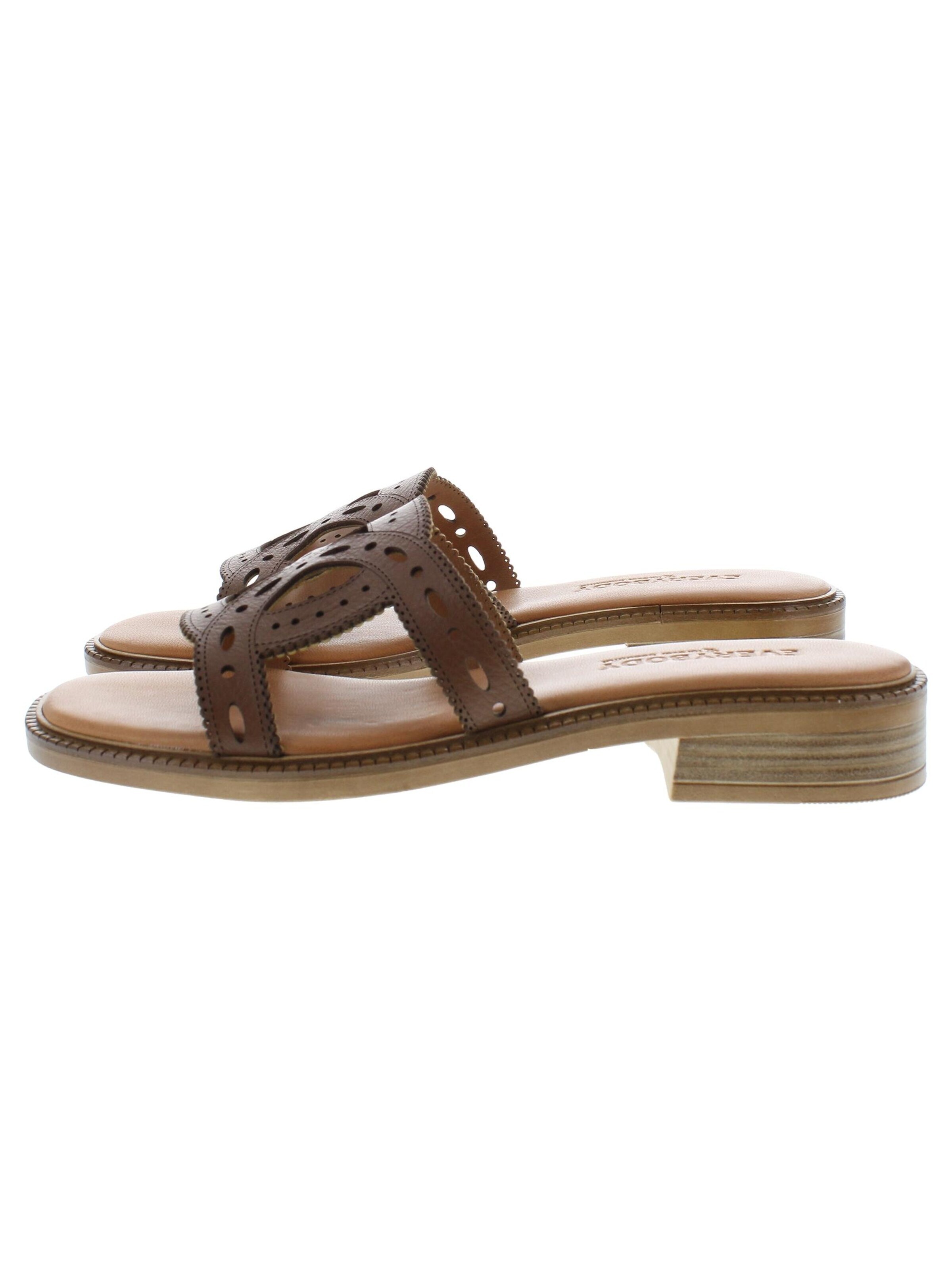 Everybody Sandals 'VIVIANA - Lasercut' in Brown