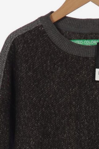 UNITED COLORS OF BENETTON Sweater L in Grau