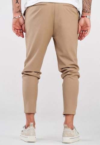 behype Regular Chino-Hose 'B-KAY' in Beige