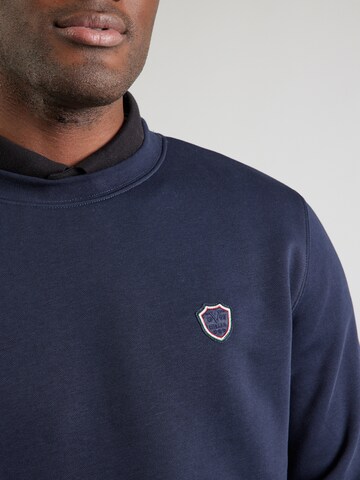 19V69 ITALIA Sweatshirt 'Samu' in Blau